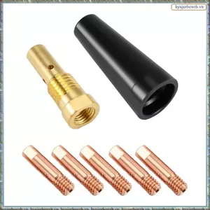 7 Cái / bộ Đầu Phun Không Khí Cho FC90 Dây Lõi Thông Lượng 0.8 Mm FC90 MIG Máy Hàn Dụng Cụ Hàn Dễ Dàng Lắp Đặt