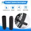 4 Chốt Xe Đạp, Hợp Kim Nhôm Chống Trượt Chân Chì Bàn Đạp Xe Đạp BMX Chốt Cho Xe Đạp MTB Đi Xe Đạp Phía Sau Đóng Thế 3 / 8 Inch Trục