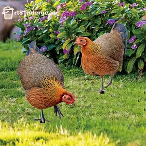 GE Trang Trí Sân Vườn Ngoài Trời Tượng Chien Điêu Khắc Chịu Thời Tiết Hen Hình Cho Ngoài Trời Bayard Trang Trí Hình VN