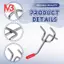25x Móc Chốt Đơn Bảng 50mm Bảng Slat Tường Bán Lẻ Màn Hình Cửa Hàng Peg Phù Hợp Với 25mm