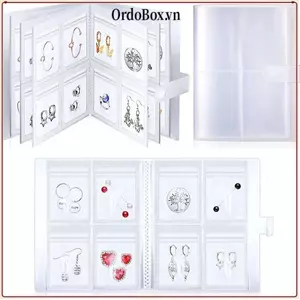 ORDOBOX 84 / 160 Lưới Trang Sức Lưu Trữ Sách Trong Suốt Vòng Cổ Chống Oxy Hóa Bracklet
