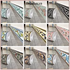 Đế treo tường ORDOBOX, Đường ốp chân tường tự dính dày, DIY Soft 5 / 10 mét Đường góc chống va chạm Phòng khách