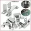 ORDOBOX Kẹp ống lưng ngựa, Khóa buộc chặt ống nước Thắt chặt thẻ ống Ohm, Làm dày hình chữ U hình chữ U hình chữ U hình chữ U 304 Kẹp thép không gỉ Ống tròn họng
