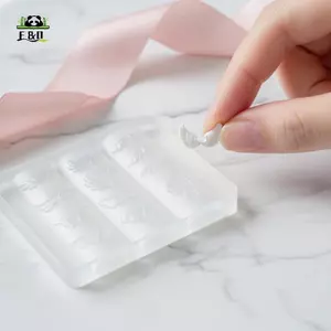 Khuôn Làm Móng Cánh Thiên Thần 3D Lông Vũ Khuôn Silicon Mẫu Cho Móng Tay Nghệ Thuật Có Thể Tái Sử Dụng DIY Dụng Cụ Trang Trí Móng Tay EMKK