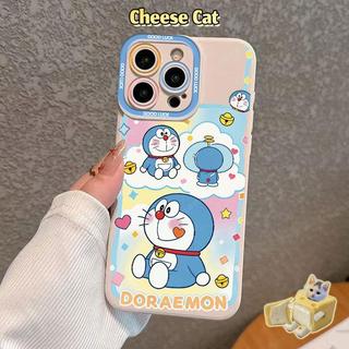 Ốp điện thoại mèo yêu tinh màu xanh dễ thương cho iPhone 17 Pro 16 15 17 14 Plus 13 12 11 Pro Max Xs Max XR 7 8 Plus