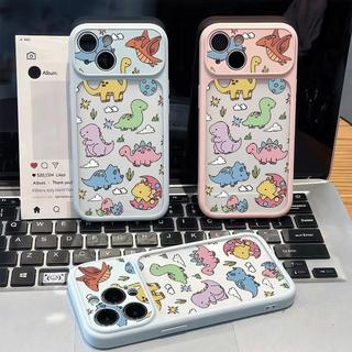 Ốp lưng khủng long nhiều màu phù hợp iPhone17promax/16/15plus/14/13/12