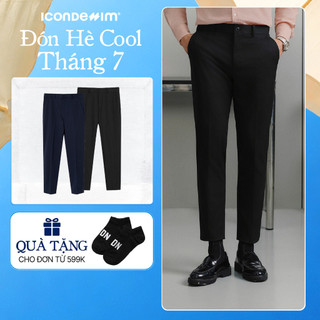 Quần Tây Nam ICONDENIM Ống Ôm Basic Trousers Form Slim QTID0050