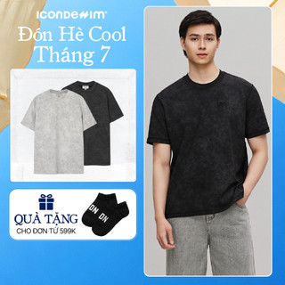 Áo Thun Nam ICONDENIM Basic Logo Wash Form Regular ATID0519