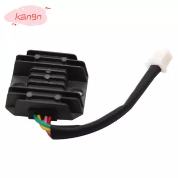 Bộ chỉnh lưu điều chỉnh điện áp KANGN, Bộ điều chỉnh điện áp xe máy cắm và chạy 12V, Bộ điều chỉnh điện áp ATV đúc sẵn 4 dây ổn định Thay thế phụ kiện điện