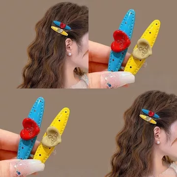 Kẹp Tóc (Kẹp Tóc & Kẹp Tóc) Kẹp Tóc Cao Cấp Kẹp Tóc Cao Cấp -- Phong Cách Hàn Quốc Chấm Bi Tình Yêu 2026 Kẹp Tóc Nữ Cao Cấp Tinh Tế Nổ Bên Kẹp Tóc Đầu Trước Kẹp Tóc Gãy Kẹp Tóc 08.4