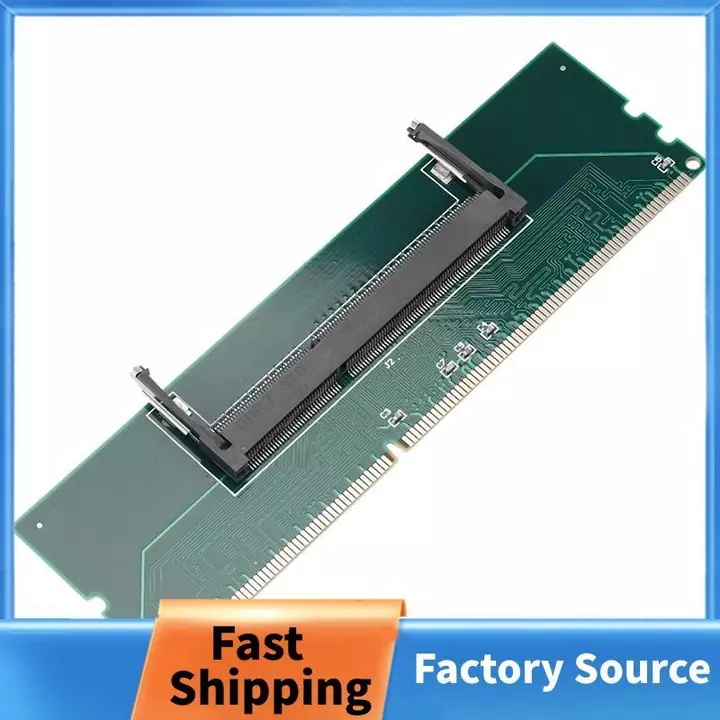 DDR3 Laptop SO-DIMM Sang Máy Tính Để Bàn DIMM Bộ Nhớ RAM Kết Nối Adapter DDR3 Bộ Chuyển Đổi Mới Của Laptop Bộ Nhớ Trong Sang Máy Tính Để Bàn RAM