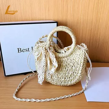 Lakebao Women's Woven Straw Bag – for the Beach