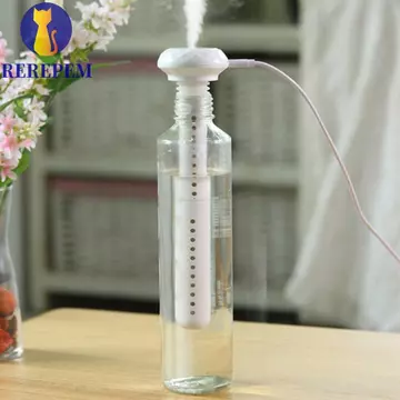 Máy tạo độ ẩm MARTIN1, Máy tạo độ ẩm phun Mini bằng nhựa cầm tay, Máy lọc ô tô có đèn LED Mô hình dài và ngắn Sử dụng linh hoạt Máy tạo sương thơm Anion tạo độ ẩm