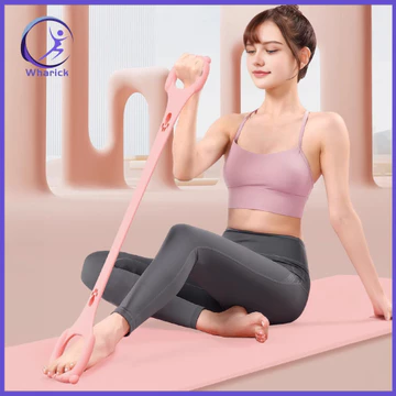 Wharick| Dây kháng lực thân thiện với tay Hình 8 Dây kháng lực 40lbs Dây kháng lực có tay cầm Dây tập thể dục đàn hồi hình 8 dành cho nam nữ Yoga Pilates Arm Back cho gia đình