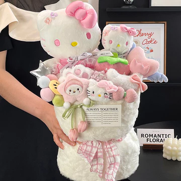 🔥Bó Hoa Gấu Bông Quà Tặng Trung Thu Làm Quà Tặng Bạn Gái Bouquet gấu bông tặng bạn gái Mèo Con Dễ Thương Búp Bê Bó Hoa Hello k Cô Gái Quà Tặng Sinh Nhật Cô Gái Bạn Gái Bạn Gái Tanabata Lễ Hội Quà Tặng