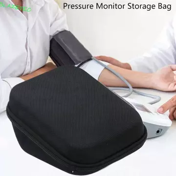 Hộp đựng máy đo huyết áp BLAZETEC, Túi bảo vệ máy đo huyết áp tam giác di động, Vỏ cứng chống sốc dung tích lớn cho máy đo huyết áp