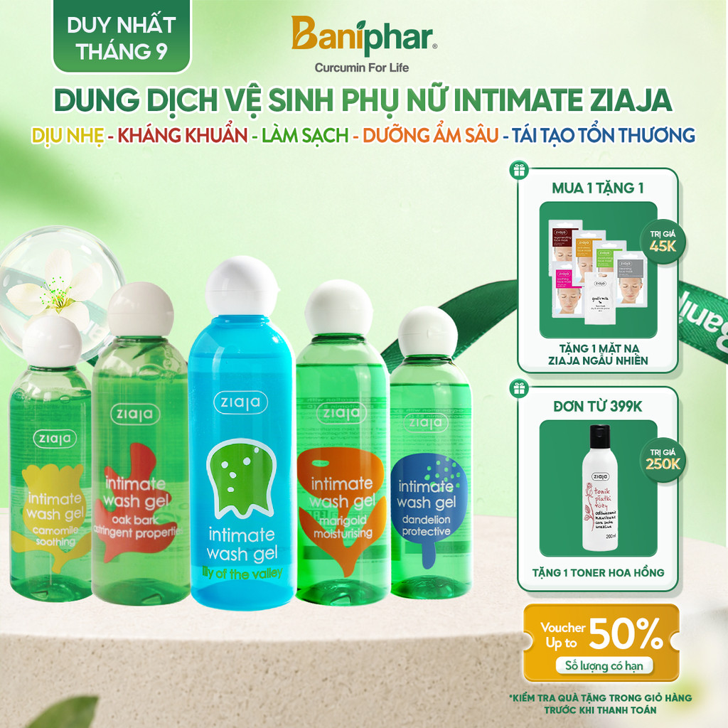 [LIVESTREAM] Dung Dịch Vệ Sinh Phụ Nữ Intimate ZIAJA Ba Lan Giúp Dưỡng Ẩm, Làm Sạch Khử Mùi và Cân Bằng pH Tự Nhiên