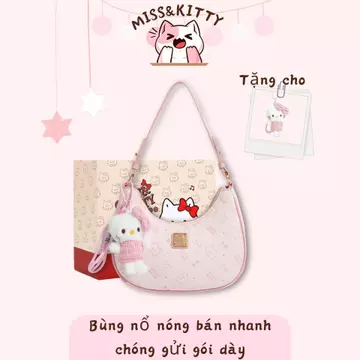 Women's Cute PU Leather Crossbody Bag – for School, Pink