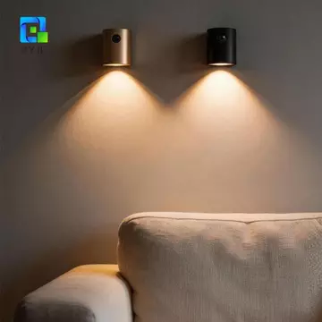Đèn ngủ ZYJC, Đèn khí quyển Cảm ứng cơ thể con người Đèn tường cảm biến cơ thể con người, Đèn ngủ xung quanh có thể sạc lại Cảm biến chuyển động Đèn tường phòng ngủ
