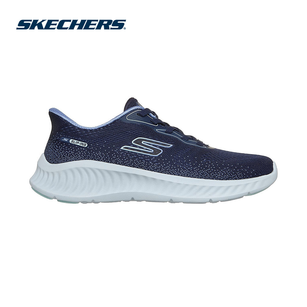 [ĐỘC QUYỀN ONLINE] Giày Thể Thao Nữ Skechers Slip-Ins GOwalk Now Parker Đi Bộ - 125665-NVY Air-Cooled Goga Mat