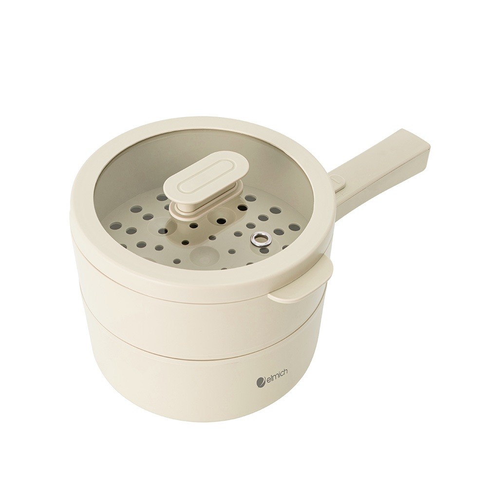 Nồi Điện Mini Đa Năng Elmich MPE-9121MG / MPE-9121AW / MPE-3911DB 1.5L 700W – Tiện Lợi, An Toàn