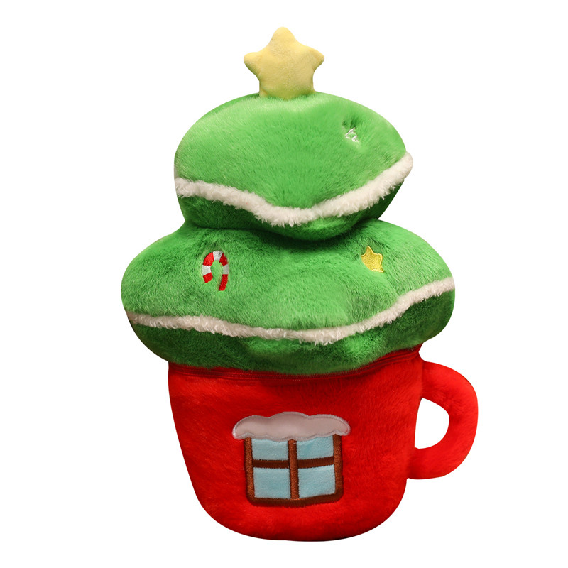 ((DANBAO) Quà tặng Giáng sinh sáng tạo Đồ chơi sang trọng Búp bê cây thông Noel dễ thương Bó hoa Giáng sinh Chất liệu ông già Noel Quà tặng mềm cho bạn bè Quà tặng Giáng sinh Đồ chơi DANBAO