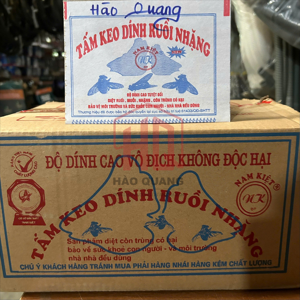 100 Tấm Keo Dính Ruồi Nhặng Siêu Dính - Diệt Ruồi Muỗi Hiệu Quả - Bảo Vệ Môi Trường & Sức Khỏe