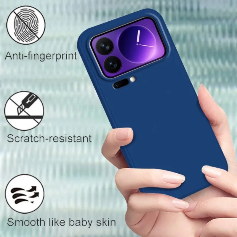 Ốp Lưng Mềm Silicon Siêu Mỏng Chống Sốc Cho Xiaomi 17 15T Pro Max Liquid Mềm TPU Ốp Điện Thoại Thay Thế Cho Xiaomi 17Pro 17ProMax 15TPro Ốp Điện Thoại Phụ Kiện