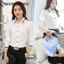 S-5XL Áo Sơ Mi Nữ Thời Trang Nữ OL Công Sở Nữ Áo Sơ Mi Tay Dài