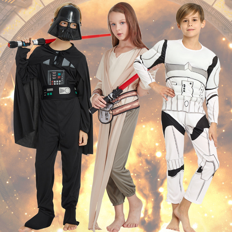 🔥 2025 🔥 hóa trang halloween Halloween bên đạo cụ Cosplay có hàng sẵn Người ngoài hành tinh trang phục người lớn Trang phục Halloween cho trẻ em - Chiến Tranh Giữa Các Vì Saô: Darth Vader, Người Lính Trắng và Người Ngoài Hành Tinh