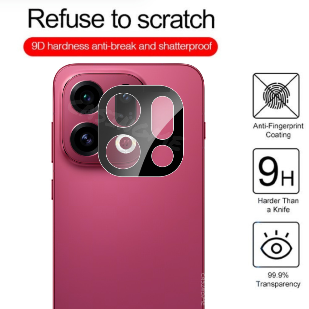 OPPO Find X9 / X9 Pro 5G Kính bảo vệ camera 3D, bảo hiểm toàn diện, Full Cover, kính cường lực