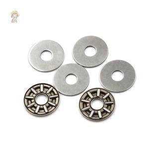 TWE 2 bộ AXK0619 Vòng bi lăn kim lực đẩy có hai vòng đệm 6mm x 19mm x 2mm VN