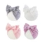 Treeling Sơ Sinh Bonnet Mũ Co Giãn Nơ Bệnh Viện Mũ Turban Mềm Phụ Kiện Tóc Cho Bé Gái Cặp Mùa Ra