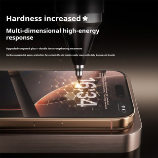 Sang Trọng 17 Series Lắp Đặt Nhanh Kính Cường Lực Cho IPhone 17 Pro Max 17Air 12 13 14 15 16 Pro Max Plus HD Bảo Vệ Màn Hình Chống Sâu Bụi Miễn Phí Hộp Lắp Đặt