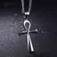 Mặt dây chuyền AqToCna Ai Cập Ankh Crucifix Nelaces Mặt dây chuyền Trang sức Quà tặng Dây chuyền AqToCna