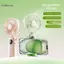 Quạt cầm tay Mini có thể sạc lại GCDHome USB có thể gập lại Ne Treo có thể điều chỉnh 5 tốc độ để câu cá du lịch dã ngoại HOT