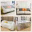 GCDHome Dùng Một Lần Bụi Nhựa Đàn Hồi Bụi Phim Sofa Chống Bụi Cho Nội Thất Ký Túc Xá Sofa Treo Tường Tranh Chống Bụi 1 CÁI HOT
