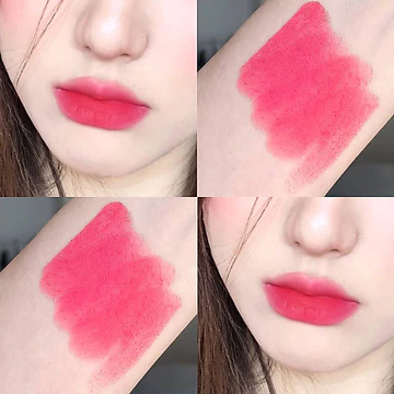 Đào Hồng Dưỡng Ẩm 2024 Phong Cách Mới Bưởi Bột Son Môi Không Trang Điểm Cô Gái Hồng Cắt Nam Màu Sắc Ánh Sáng Màu Nho Tự Nhiên