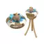 Xe đẩy em bé xoay được Quạt Capybara Không lưỡi Xe đẩy em bé Kẹp trên quạt Sạc USB Quạt cầm tay ngoài trời saixit2vn