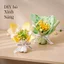 Đồ Chơi Khối Xây Dựng Bó Hoa DIY Nhựa ABS Hạt Nhỏ Tinh Xảo Cho Trẻ Trang Trí Bàn Làm Việc Quà Tặng