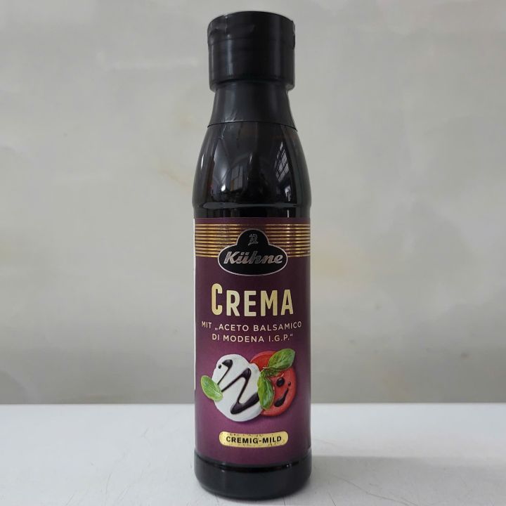Sốt Kem Giấm Balsamissimo Hiệu Kuhne 150ml, Xốt Nấu Ăn Chuẩn Vị Nhà Hàng, Nhập Khẩu Chính Hãng