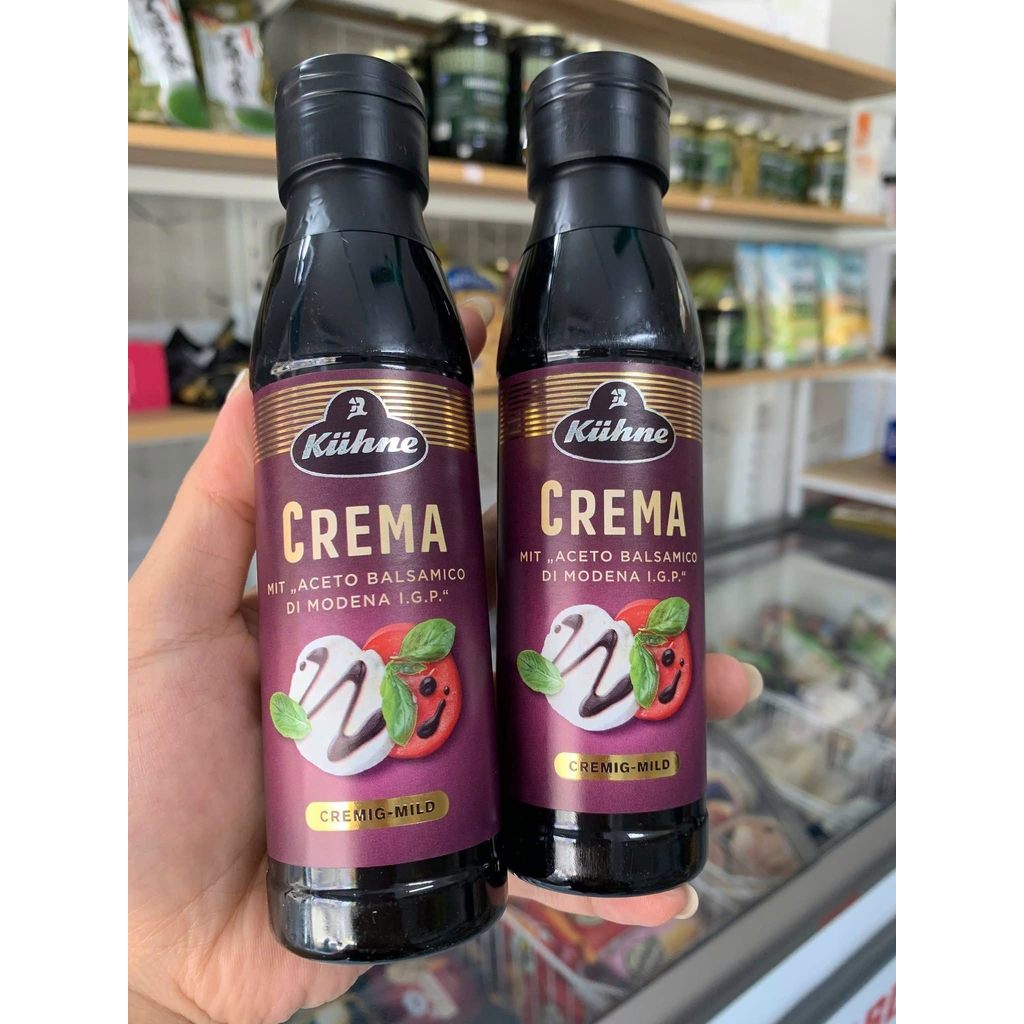 Sốt Kem Giấm Balsamissimo Hiệu Kuhne 150ml, Xốt Nấu Ăn Chuẩn Vị Nhà Hàng, Nhập Khẩu Chính Hãng