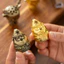 Giáng Sinh Nhỏ Lư Hương Hợp Kim Sáng Tạo Lư Hương Đồ Trang Trí Nai Sừng Tấm Nhỏ Lư Hương Hộ Gia Đình Trong Nhà Nhỏ Tốt Lành Đám Mây Tấm Lư Hương Thơm