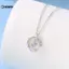 KUZHEN Tinh Tế Hoa Trái Tim Mặt Dây Chuyền Nelace Cho Nữ Pha Lê Zircon Xương Đòn Dây Chuyền Tiệc Cưới Trang Sức HOT