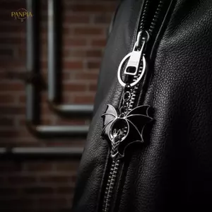 PNPIA- Thay Thế Grunge Bat Móc Khóa Trái Tim Bule Punk Phong Cách Phụ Kiện Cho Giày Bốt Túi Bapas Quà Tặng Cho Nữ