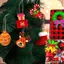 GIÁ RẺ 20 / 40 CÁI Trang trí cây thông Noel, Chuông nai sừng tấm Vòng hoa ông già Noel Giáng sinh Mặt dây treo, Phụ kiện treo người tuyết Mini bằng gỗ Ngày lễ