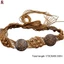 Thắt lưng bện Boho cho nữ 1 gói Thắt lưng dây sáp làm bằng tay có vỏ dừa- Khóa gỗ 170cm Thắt lưng rộng có thể điều chỉnh cho kỳ nghỉ đi biển mùa hè Mặc thường ngày Plus Size