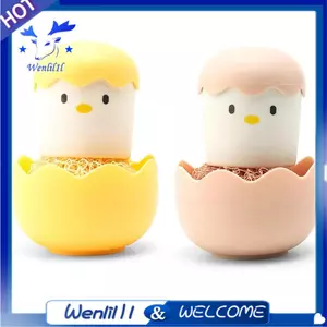 2 Chiếc Bàn Chải Làm Sạch Trứng Gà Con Bàn Chải Hình Trứng Dễ Thương Máy Chà Trứng Cho Người Tươi Trứng Và Máy Làm Trứng Chà Bàn Chải Khoảng 12 X 8cm