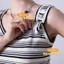 2026 Áo thun sọc ngoài mặc hàng đầu cho bà bầu Áo Vest cho con bú đi kèm miếng đệm ngực ZSYF