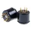 2x tấm vàng 9pin bakelite ống soet thử nghiệm tiết kiệm cho 12AX7 ECC83 5670 6DJ8